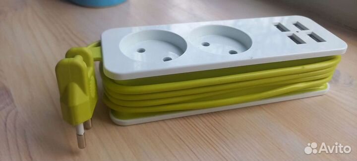 Удлинитель с USB 1.5 м