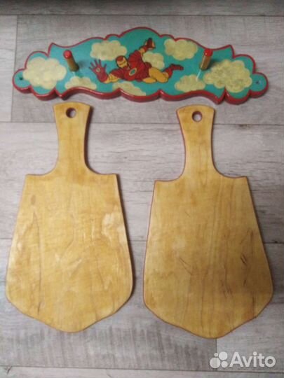 Доска кухонная с росписью