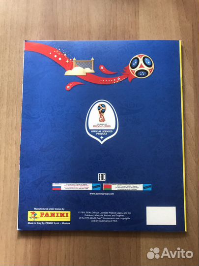 Альбом Panini Чемпионат Мира 2018 в России