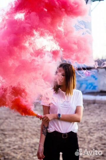 Цветной дым, доставка