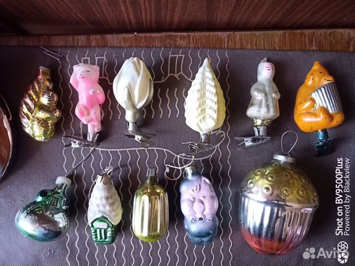 Елочные игрушки СССР