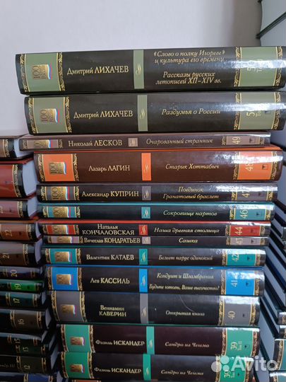 Коллекция книг 100 книг России