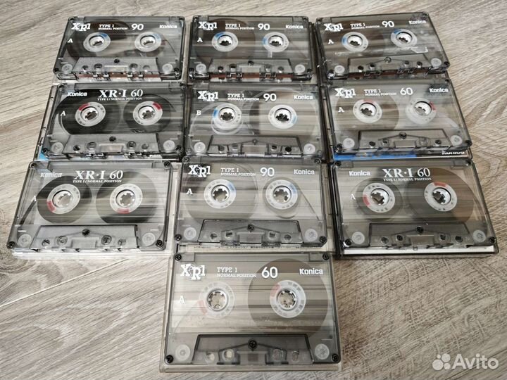 Кассеты Konica XR (Normal) 10шт б/у