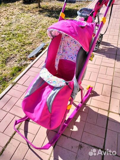 Санки коляска Ника
