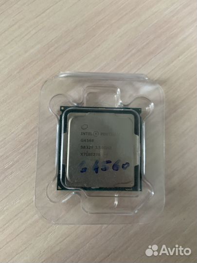 Процессор intel pentium G4560