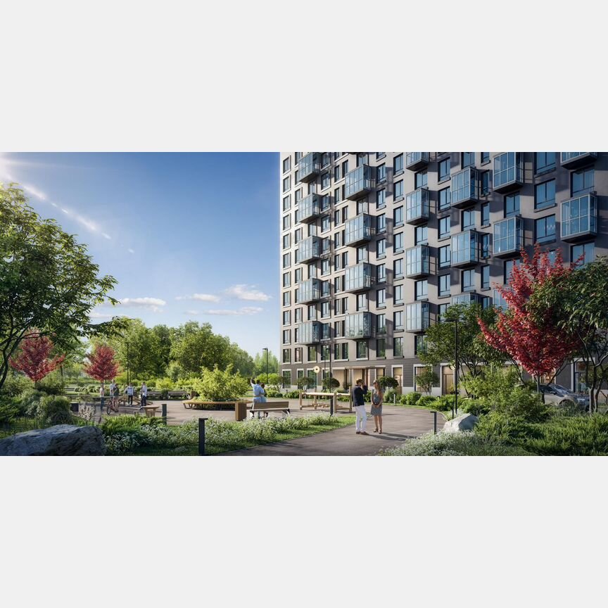 1-к. квартира, 38,9 м², 7/12 эт.