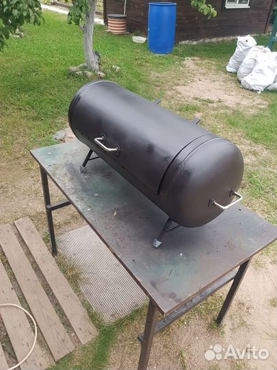Мангал с газового баллона