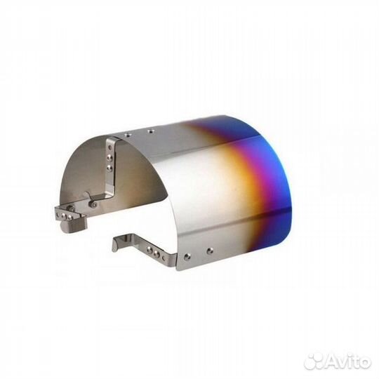 Термо экран для нулевика, турбины Titanium Blue Универсальный