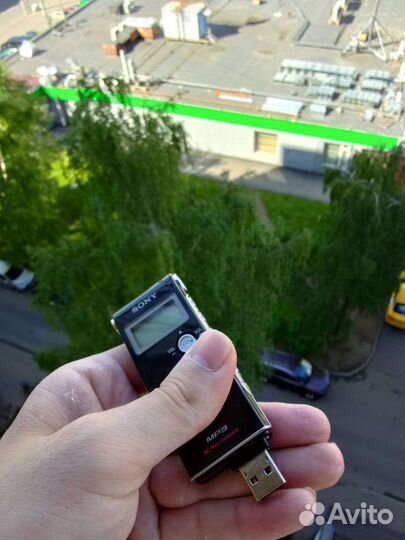Мини диктофон sony