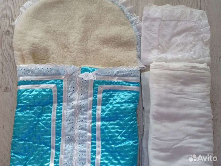 Конверт на выписку зимний