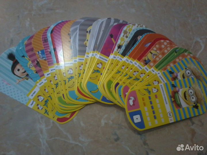 Карточки из магнита 