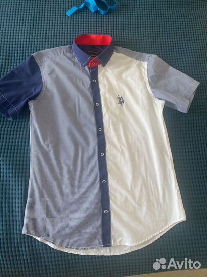 Рубашка для мальчика 13-14 лет