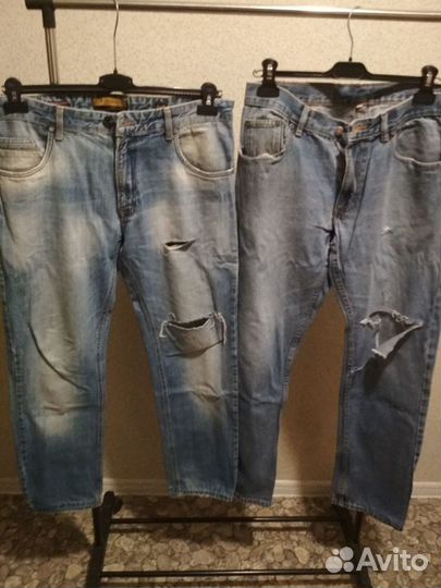 Пакетом 5 шт.джинсы мужские