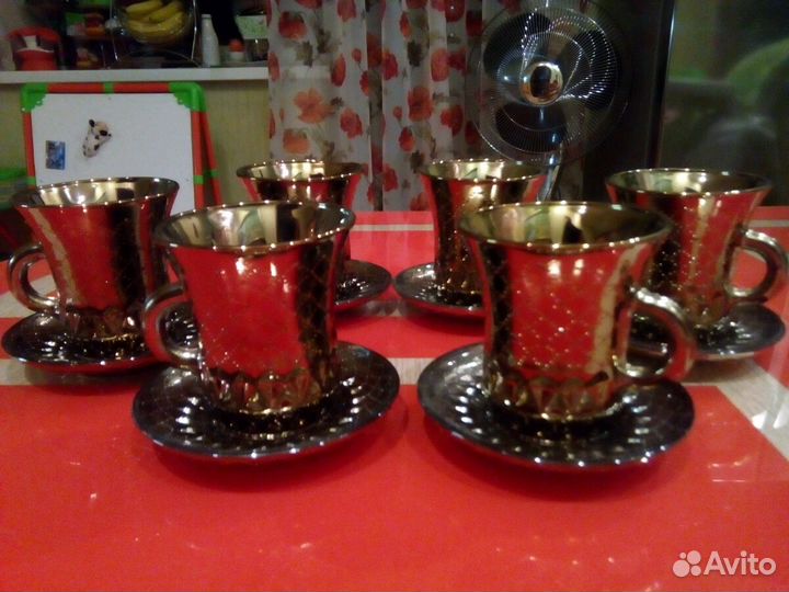 Сервиз (чай, кофе) -12 предметов
