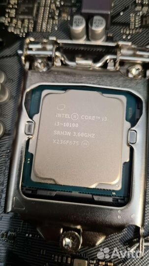 Комплект Процессор i3 10100 LGA1200