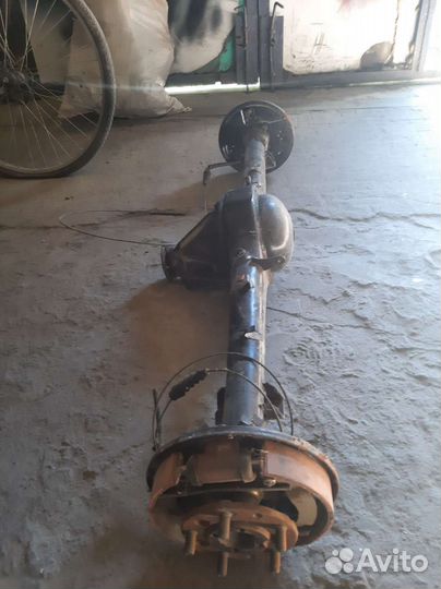 Задний мост на москвич