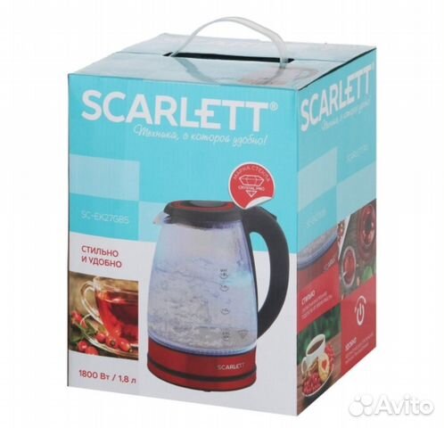 Электрочайник Scarlett SC-EK27G85