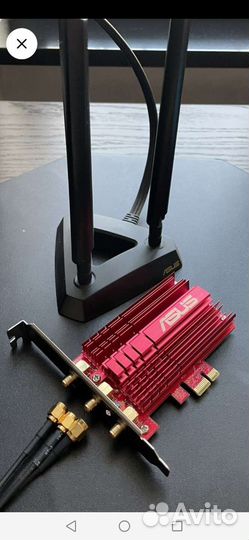 Wi-Fi адаптер asus PCE-AC68