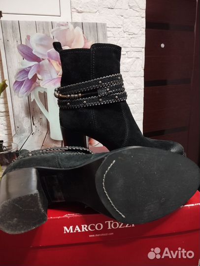 Ботильоны натуральная кожа 39