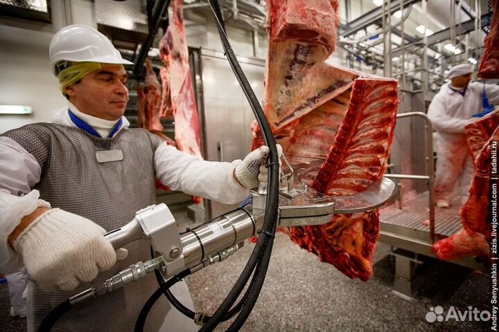 Грузчик в колбасный цех