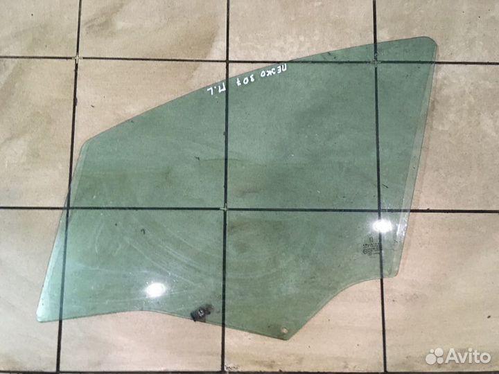 Пежо 307 стекло двери переднее левое