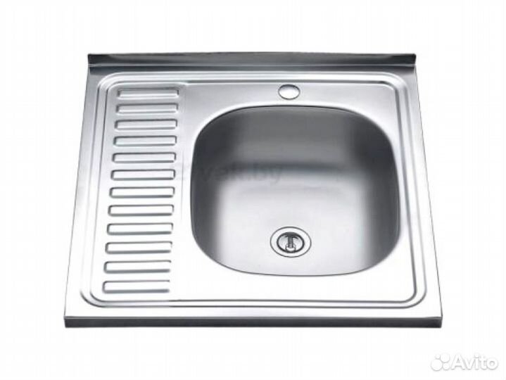 Мойка накладная 600мм Б-2