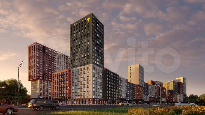 4-к. квартира, 68 м², 17/22 эт.