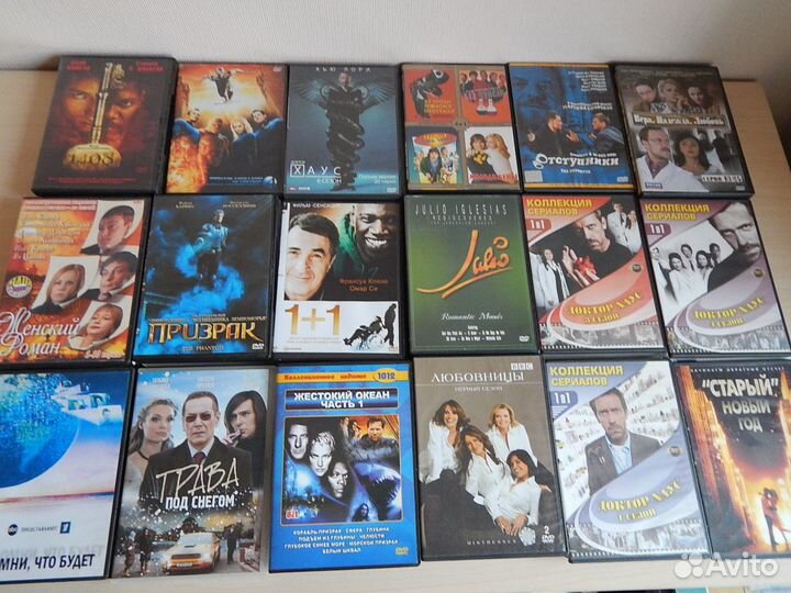 Диски DVD 135 шт