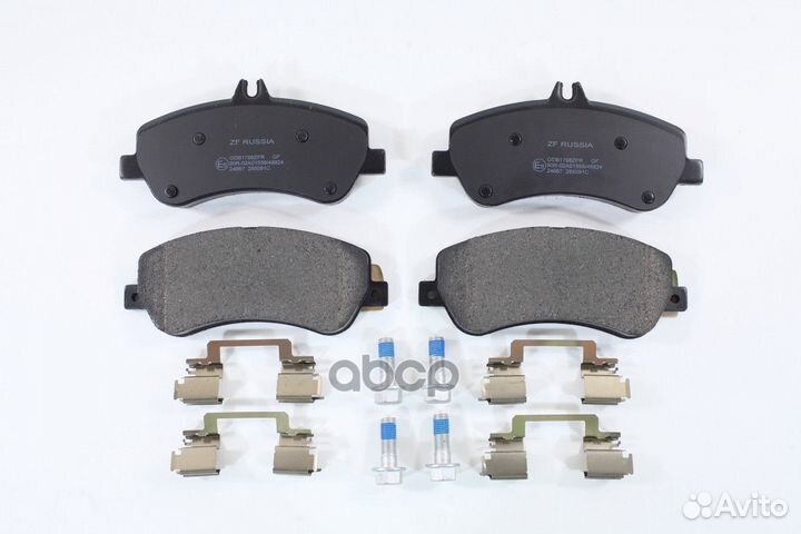 Колодки передние MB GLK-Class (X204) 2008- ZF