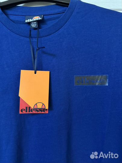 Футболка мужская Ellesse белая и синяя