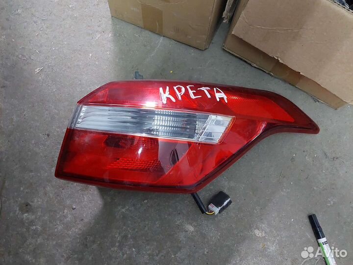 Противотуманная фара задняя Hyundai Creta