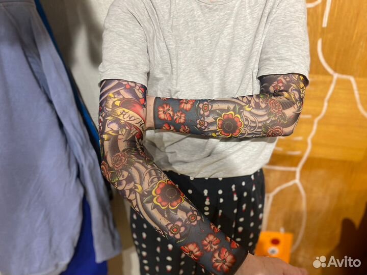 Тату рукава Dsquared