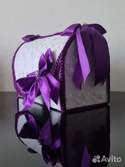 Свадебный сундучок для денег