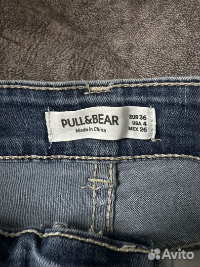 Джинсы женские pull&bear