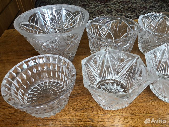 Хрустальная посуда СССР