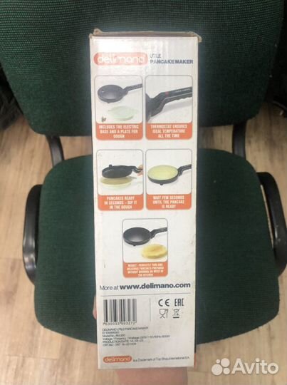 Блинница электрическая погружная Delimano