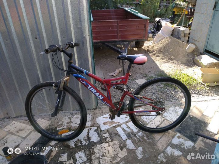 Велосипед uran Двух Подвес Торг