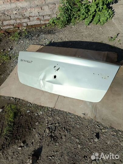 Крышка багажника renault logan 1 оригинал