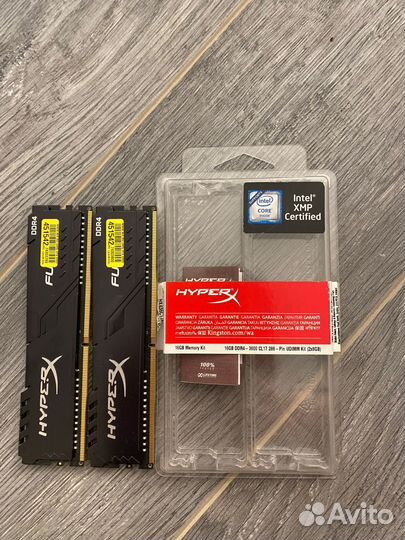 Ddr4 3600mhz hyperx fury 16gb