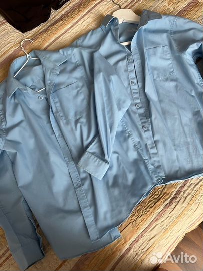 Рубашка школьная на мальчика 134