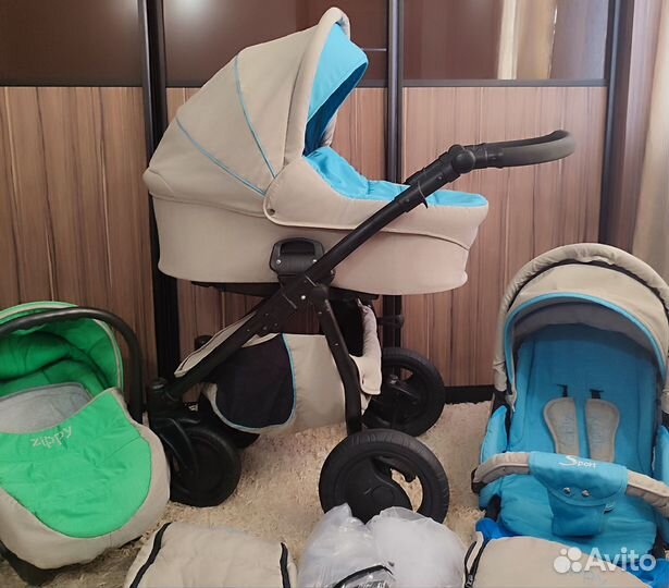 Коляска Tutis Zippy Sport 3 в 1