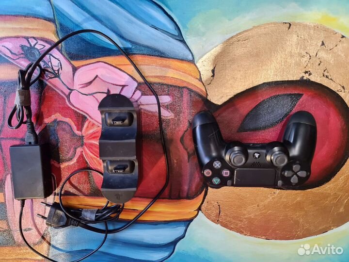 Sony PS4 оригинал dualshock 4 и зарядная станция
