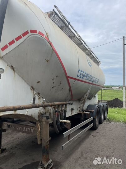 Полуприцеп цементовоз Ali Riza Usta 34 куб.м цементовоз (ст.), 2014