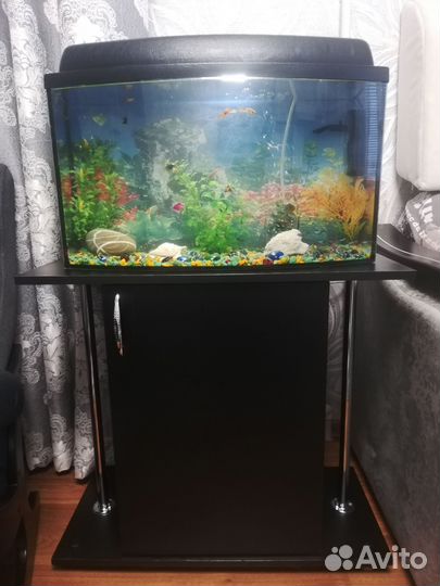 Аквариум с тумбой 40 литров