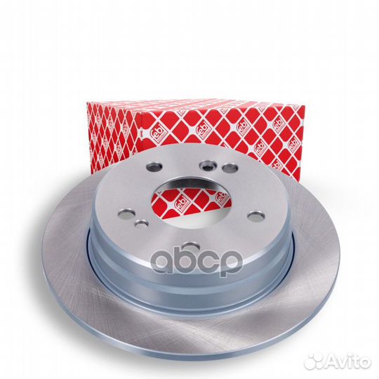 Диск тормозной зад прав/лев 08138 Febi