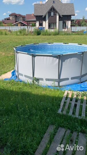 Каркасный бассейн Bestway steel pro max 366x122см