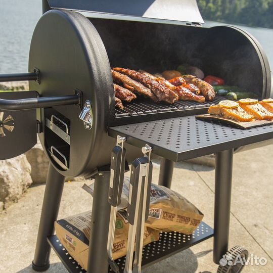 Угольный гриль коптильня Broil King