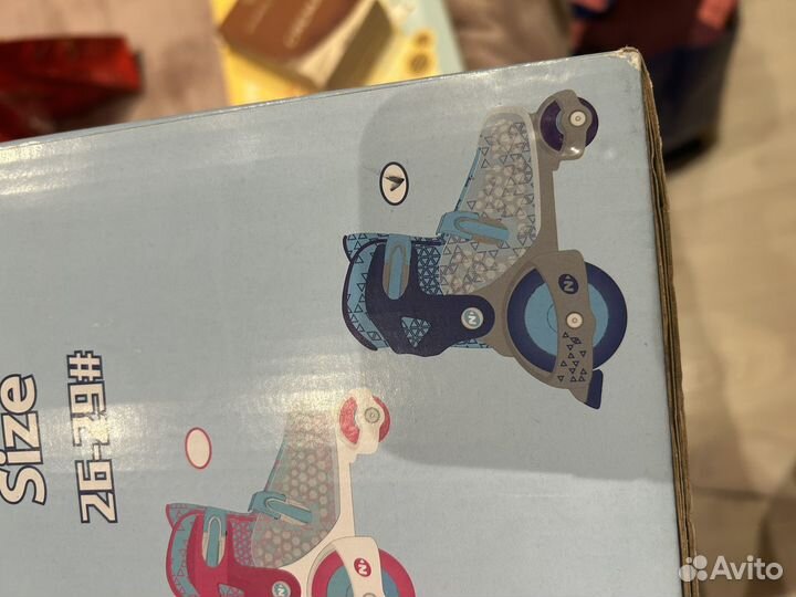 Ролики квады новые детские 26-29