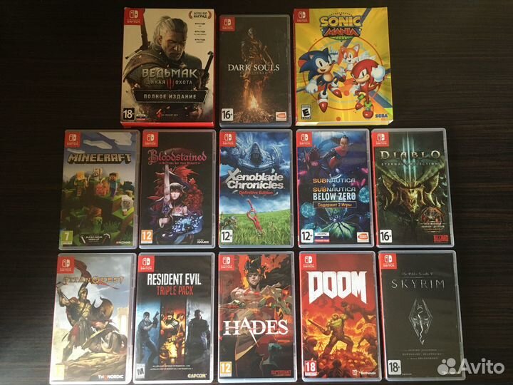 Игры для Nintendo Switch