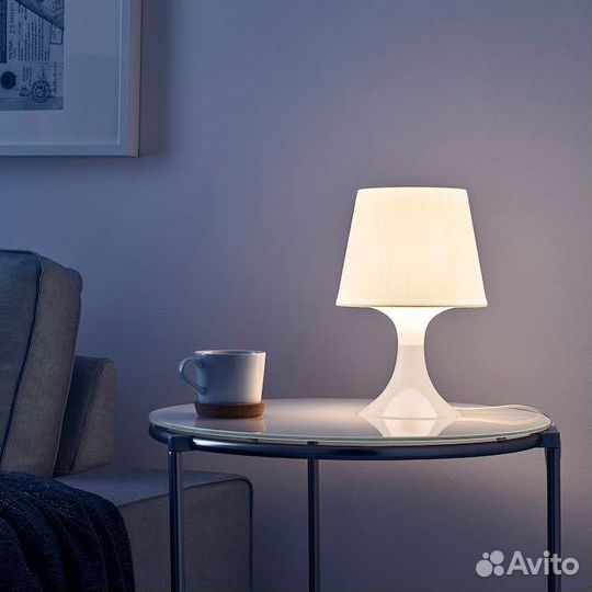 Lampan лампан лампа настольная, белый, 29 см